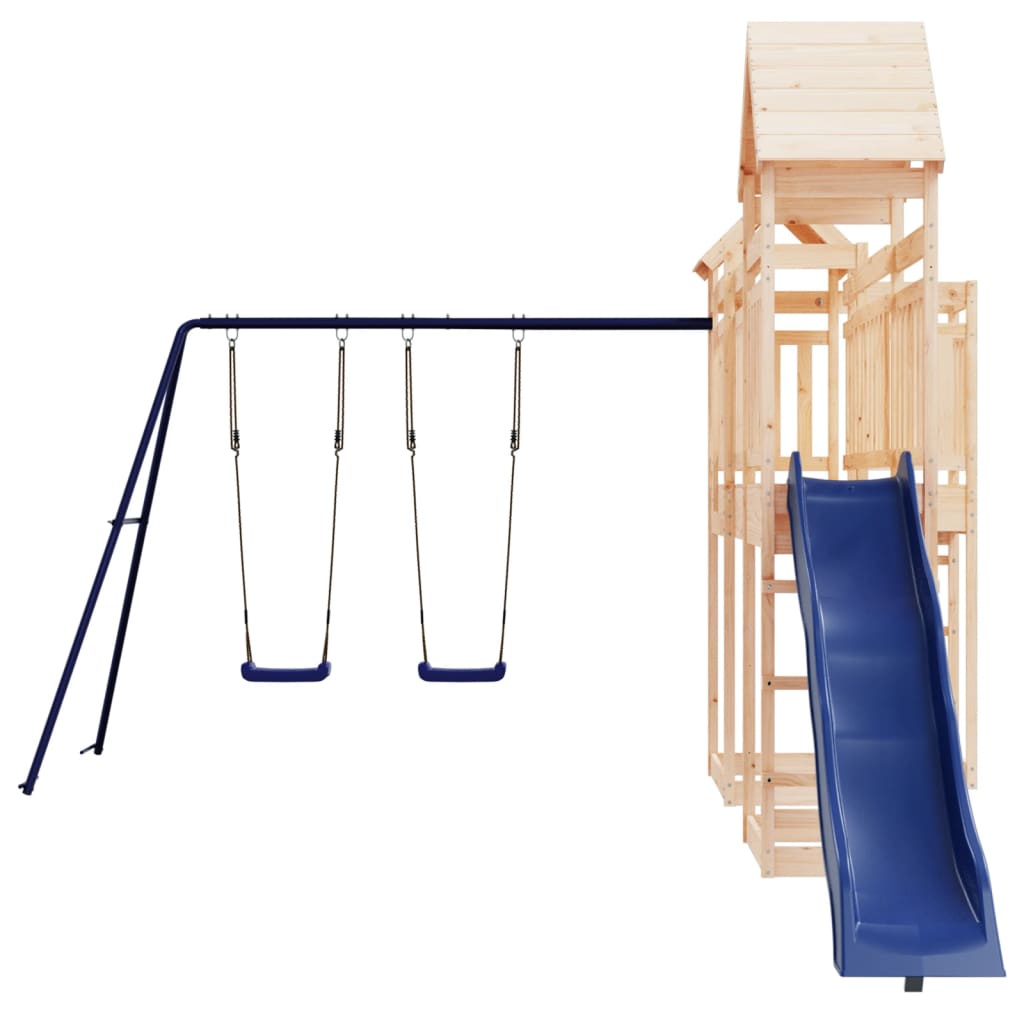 vidaXL Outdoor Playset Solid Wood Pine