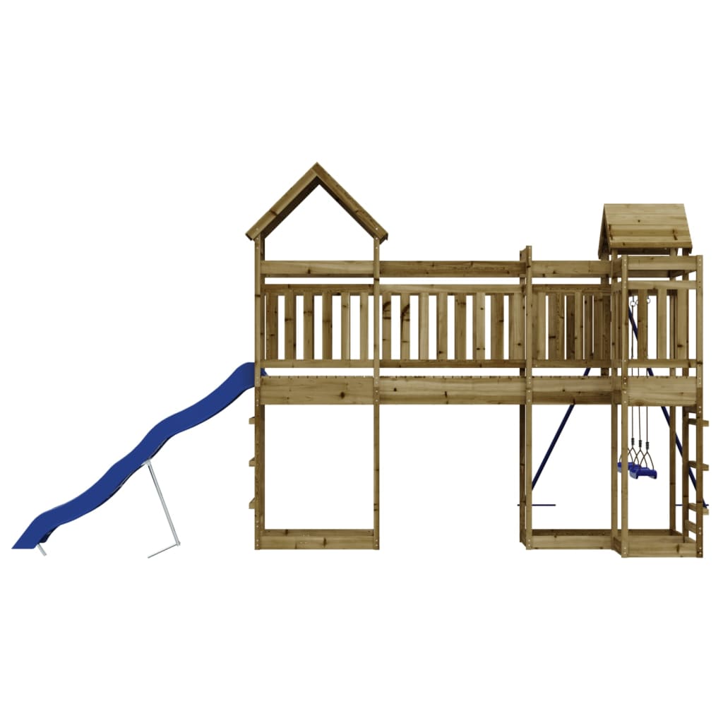 vidaXL Outdoor Playset Impregnated Wood Pine