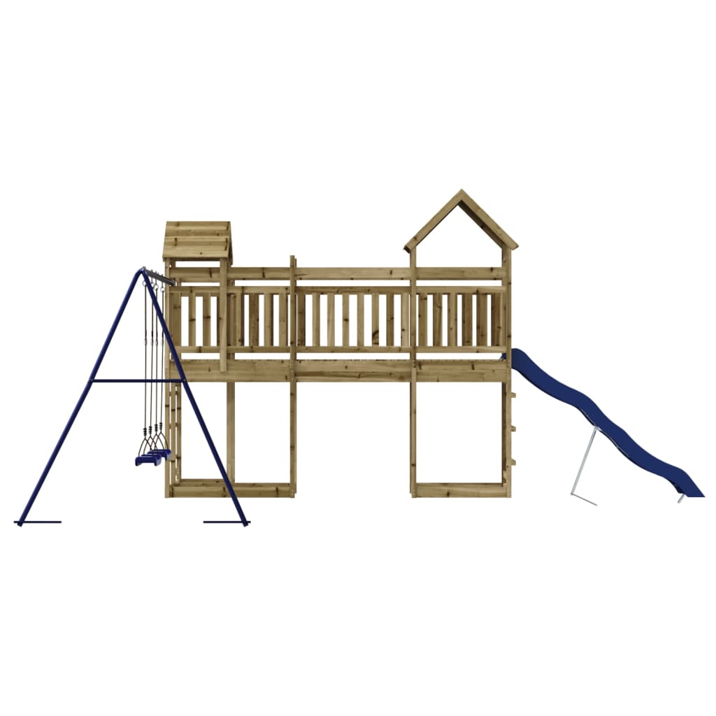 vidaXL Outdoor Playset Impregnated Wood Pine