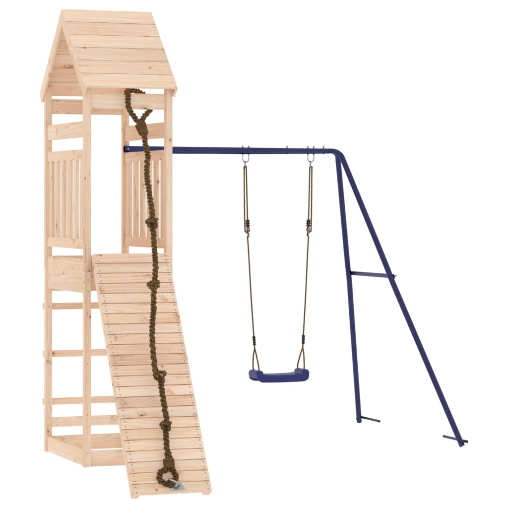 vidaXL Outdoor Playset Solid Wood Pine