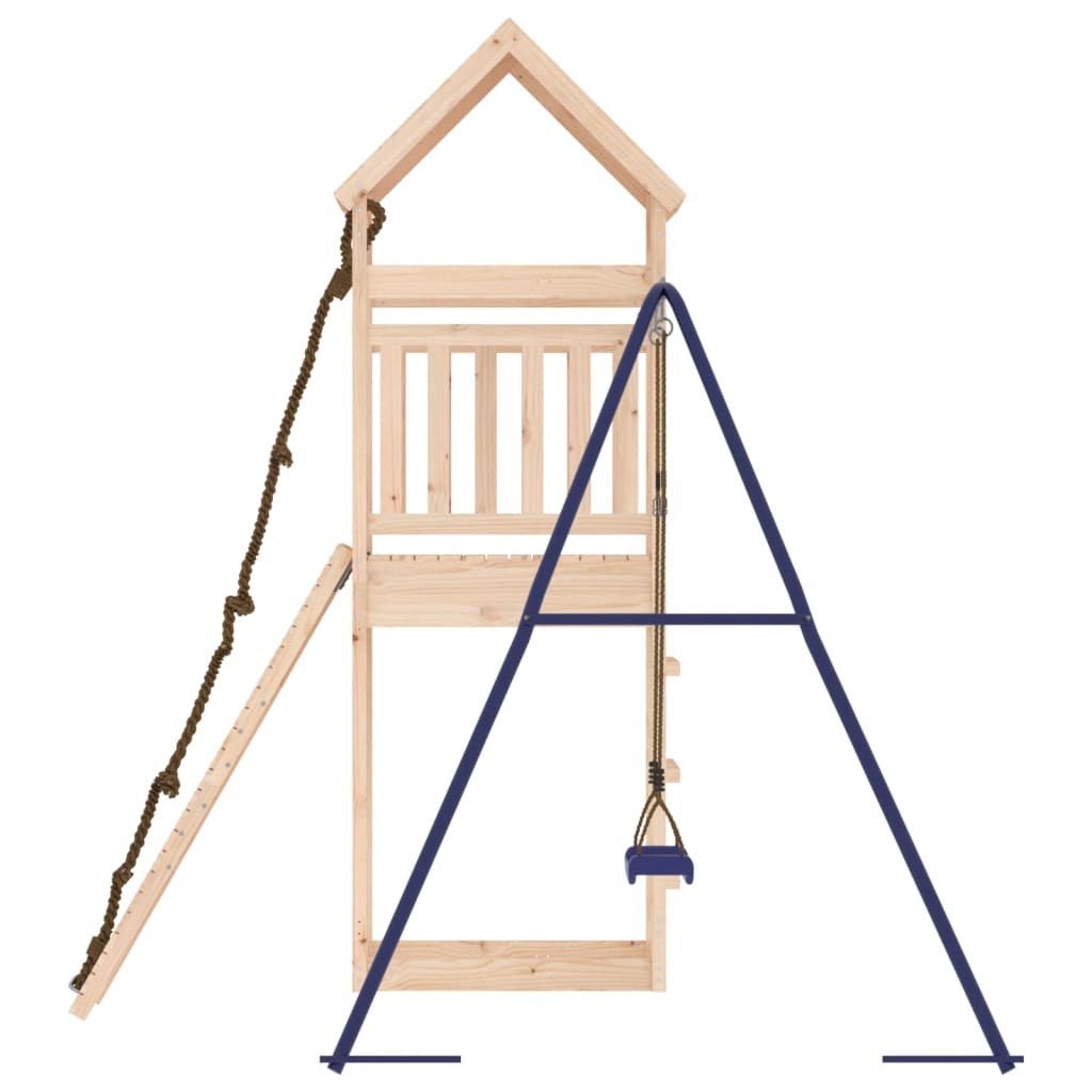 vidaXL Outdoor Playset Solid Wood Pine