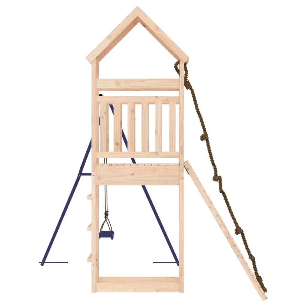 vidaXL Outdoor Playset Solid Wood Pine