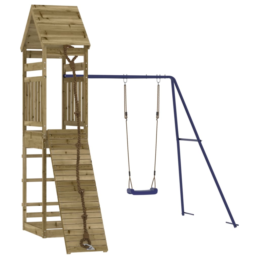 vidaXL Outdoor Playset Impregnated Wood Pine