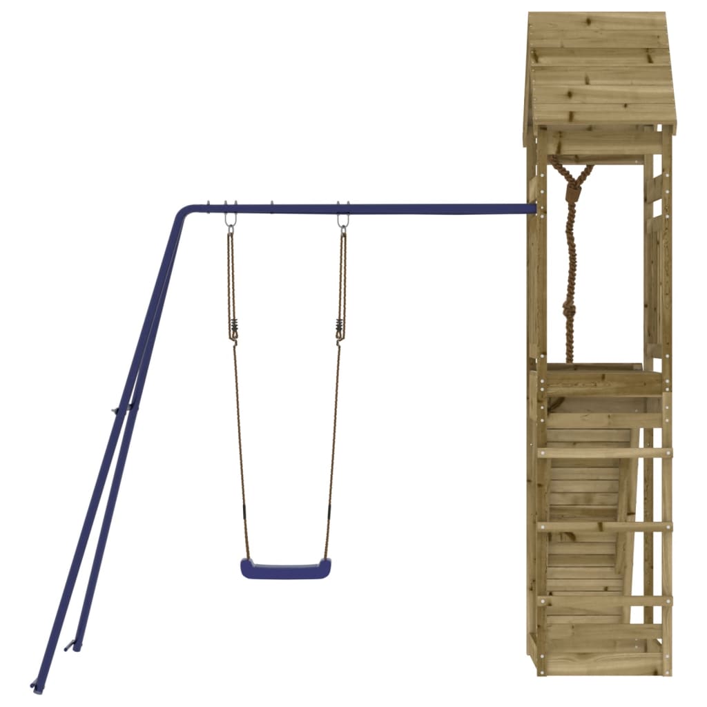 vidaXL Outdoor Playset Impregnated Wood Pine