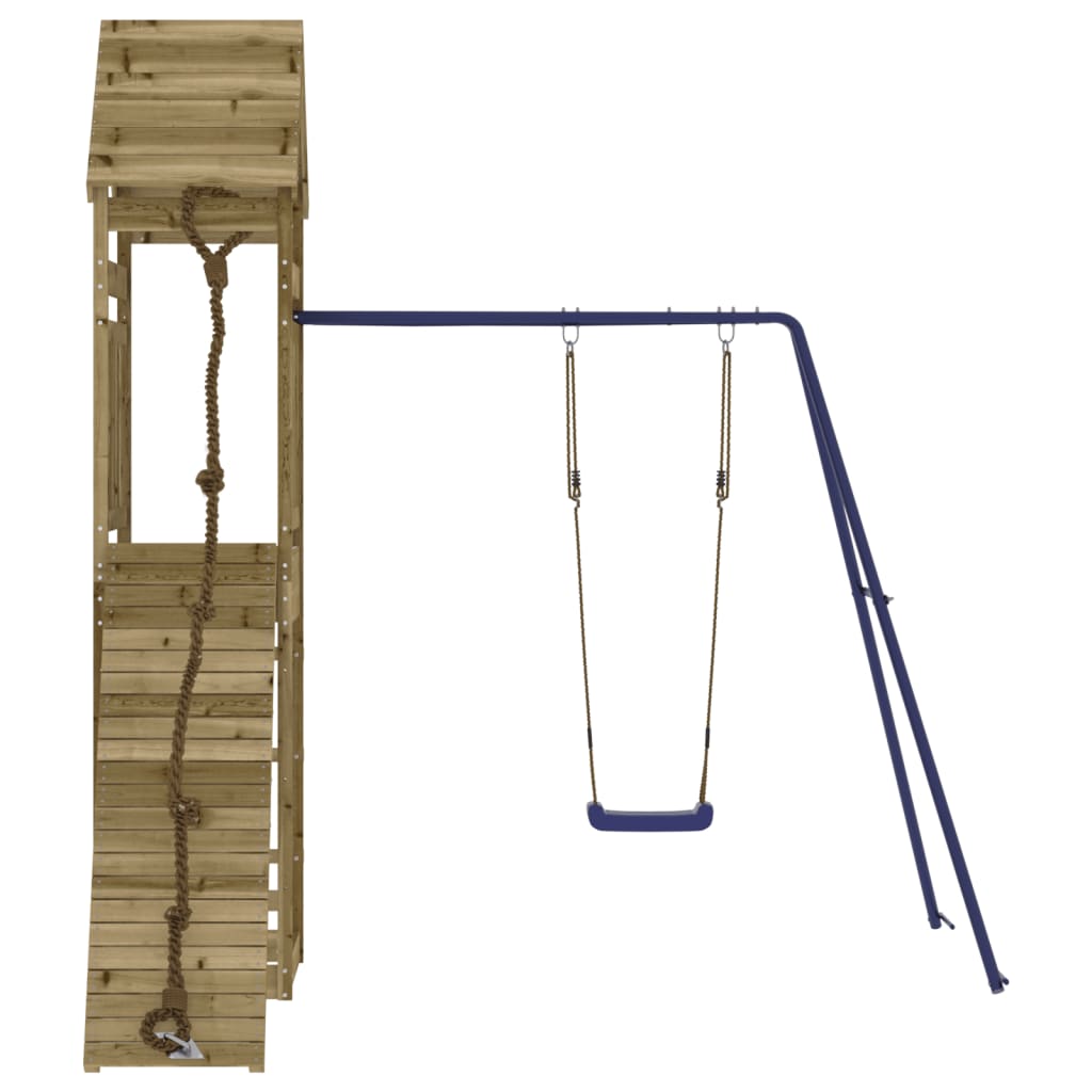 vidaXL Outdoor Playset Impregnated Wood Pine