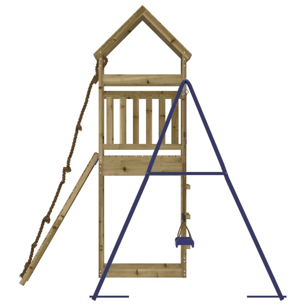 vidaXL Outdoor Playset Impregnated Wood Pine