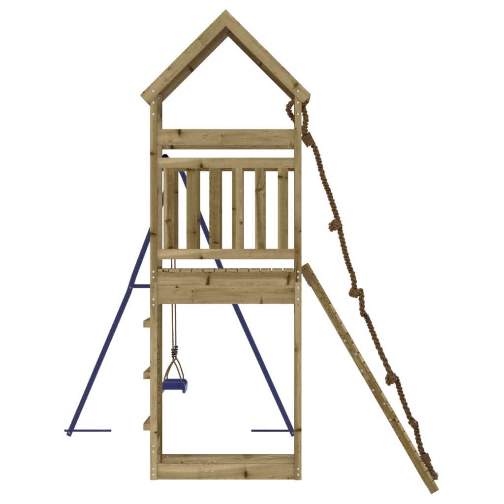 vidaXL Outdoor Playset Impregnated Wood Pine