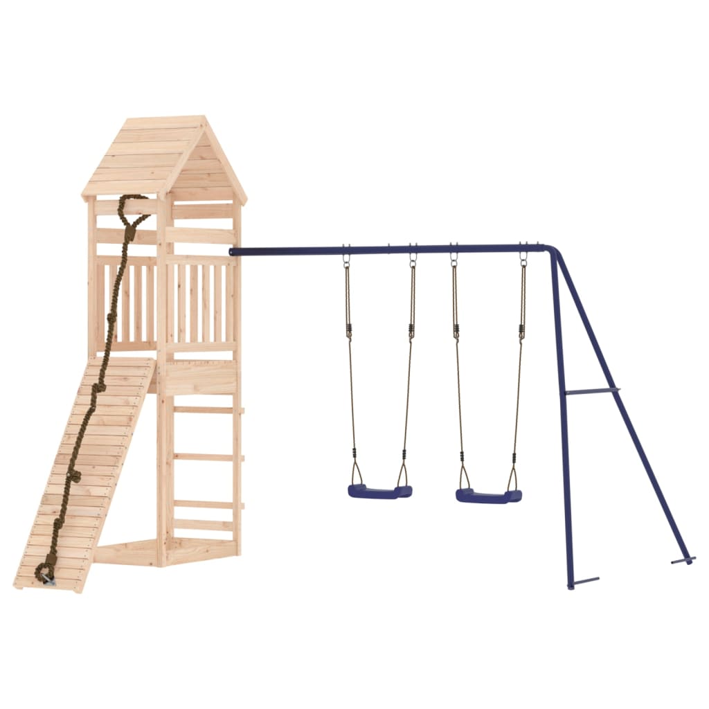 vidaXL Outdoor Playset Solid Wood Pine