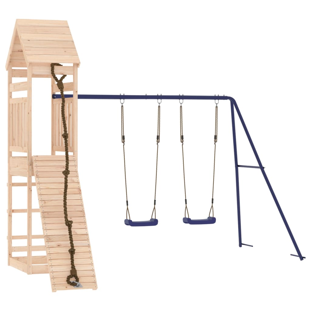 vidaXL Outdoor Playset Solid Wood Pine