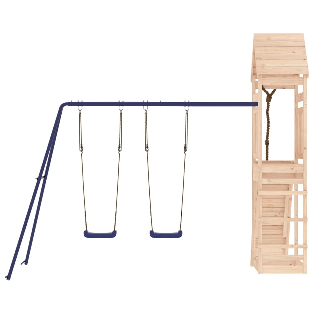 vidaXL Outdoor Playset Solid Wood Pine