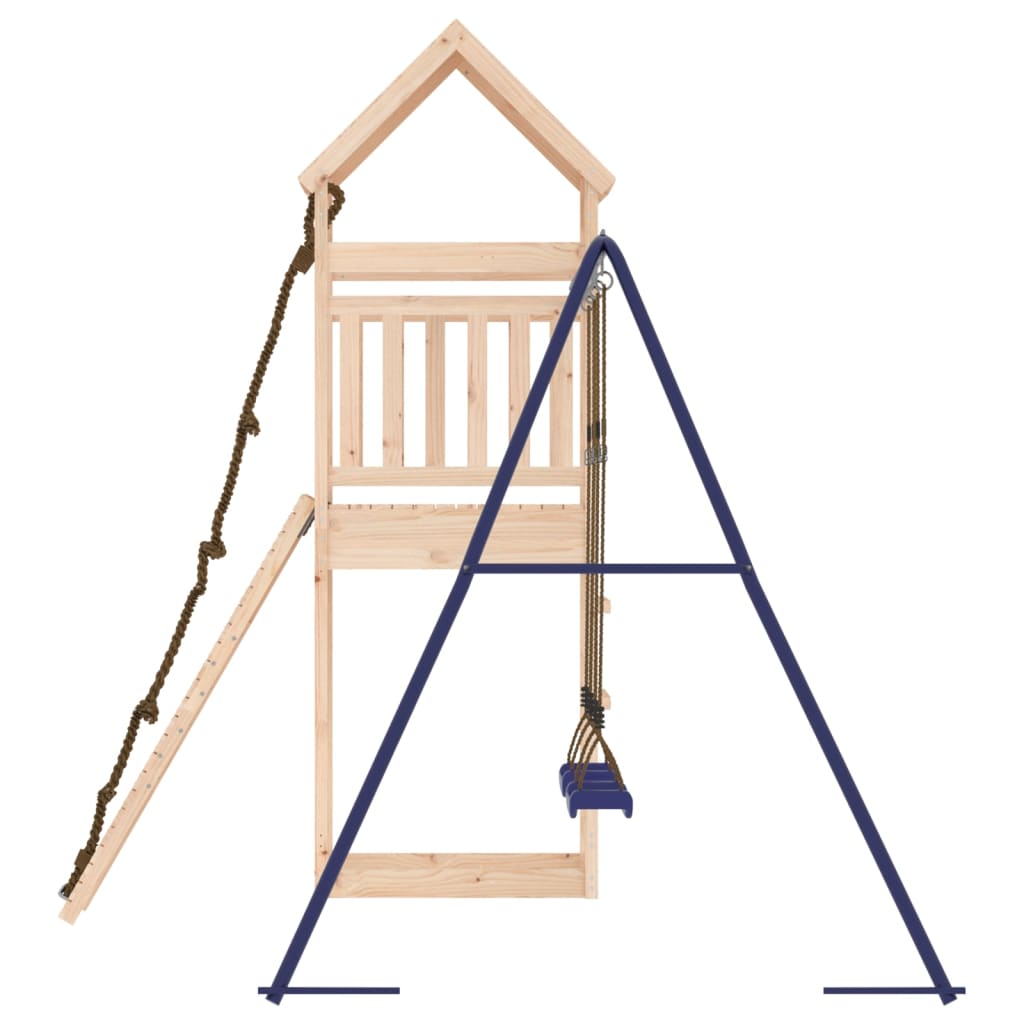 vidaXL Outdoor Playset Solid Wood Pine