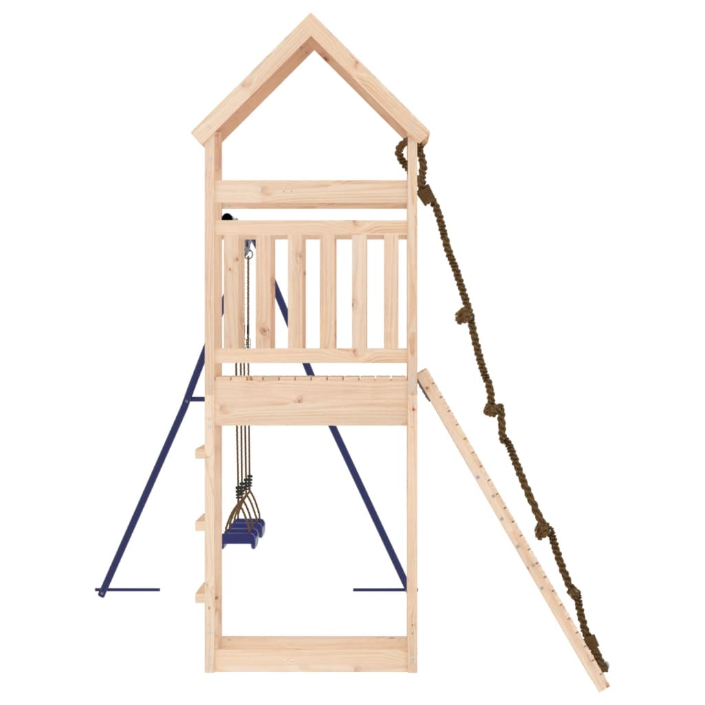 vidaXL Outdoor Playset Solid Wood Pine