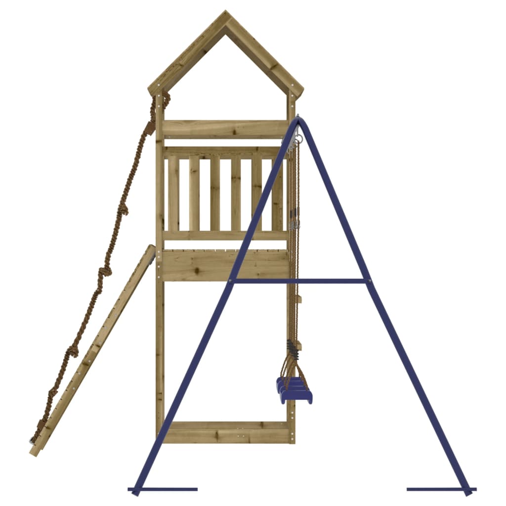 vidaXL Outdoor Playset Impregnated Wood Pine