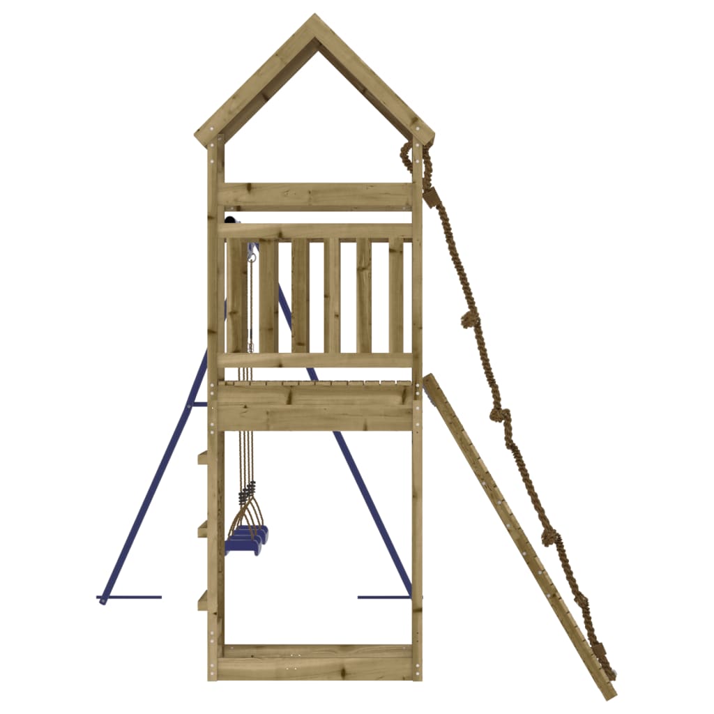 vidaXL Outdoor Playset Impregnated Wood Pine