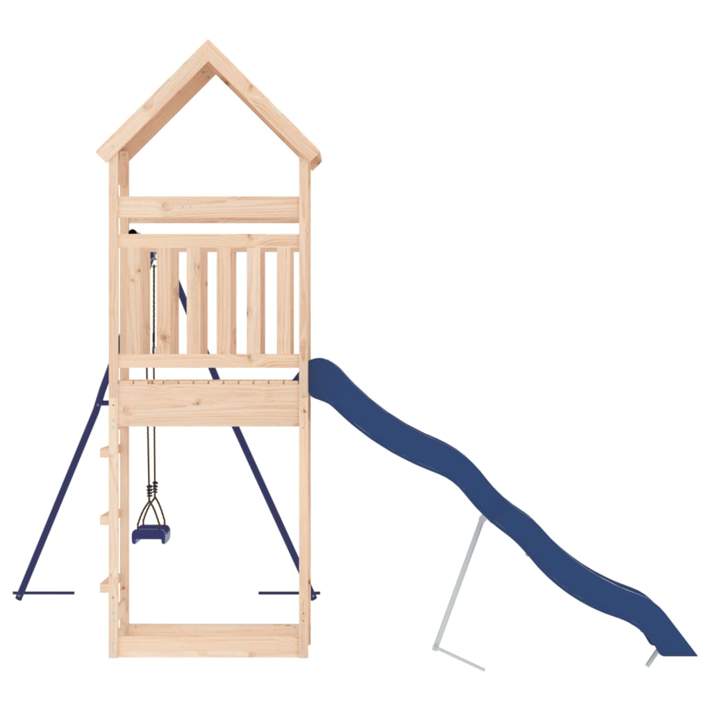 vidaXL Outdoor Playset Solid Wood Pine