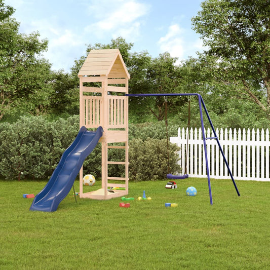 vidaXL Outdoor Playset Solid Wood Pine