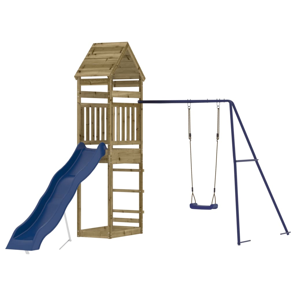 vidaXL Outdoor Playset Impregnated Wood Pine