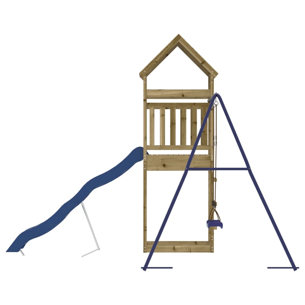 vidaXL Outdoor Playset Impregnated Wood Pine