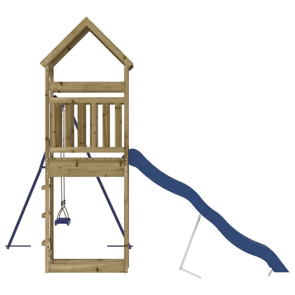 vidaXL Outdoor Playset Impregnated Wood Pine