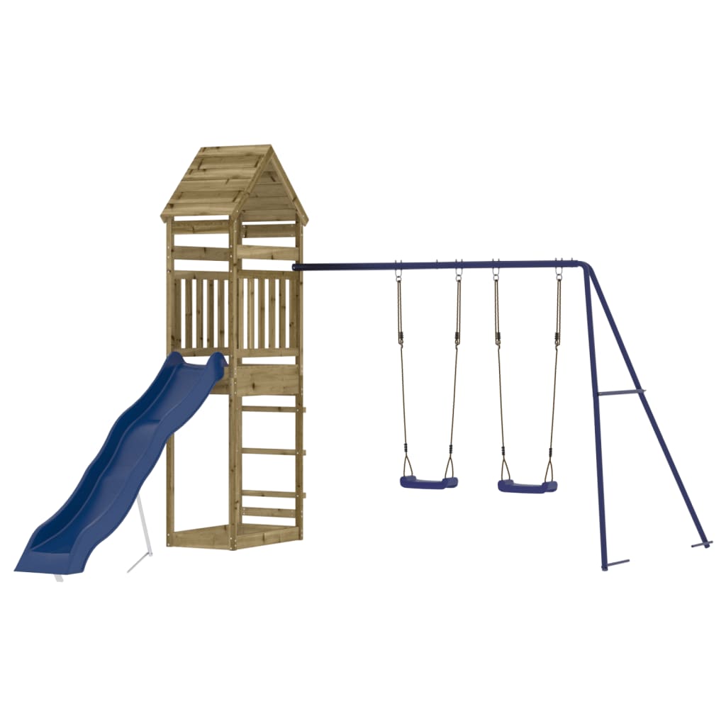 vidaXL Outdoor Playset Impregnated Wood Pine