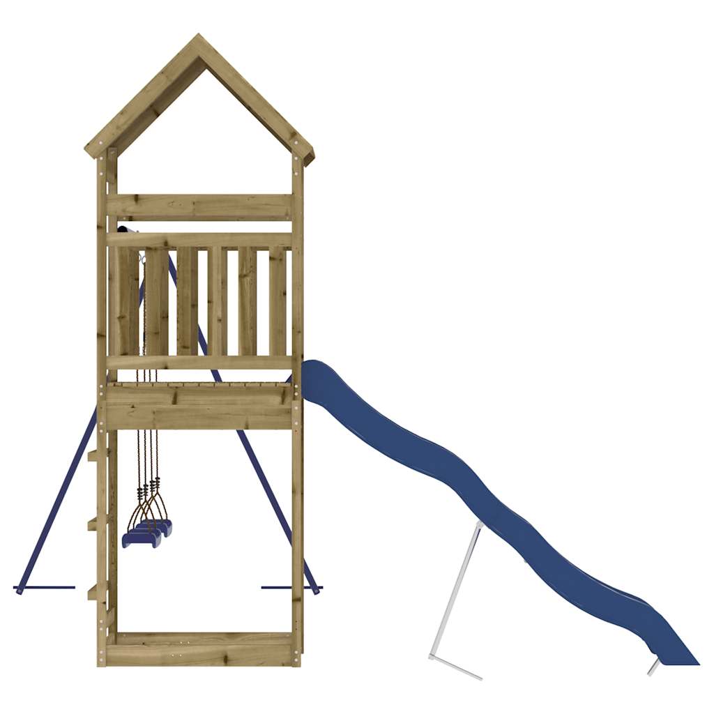 vidaXL Outdoor Playset Impregnated Wood Pine