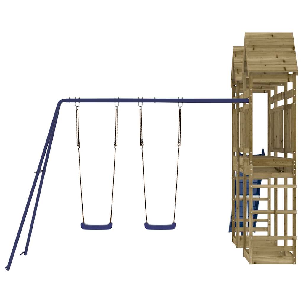 vidaXL Outdoor Playset Impregnated Wood Pine