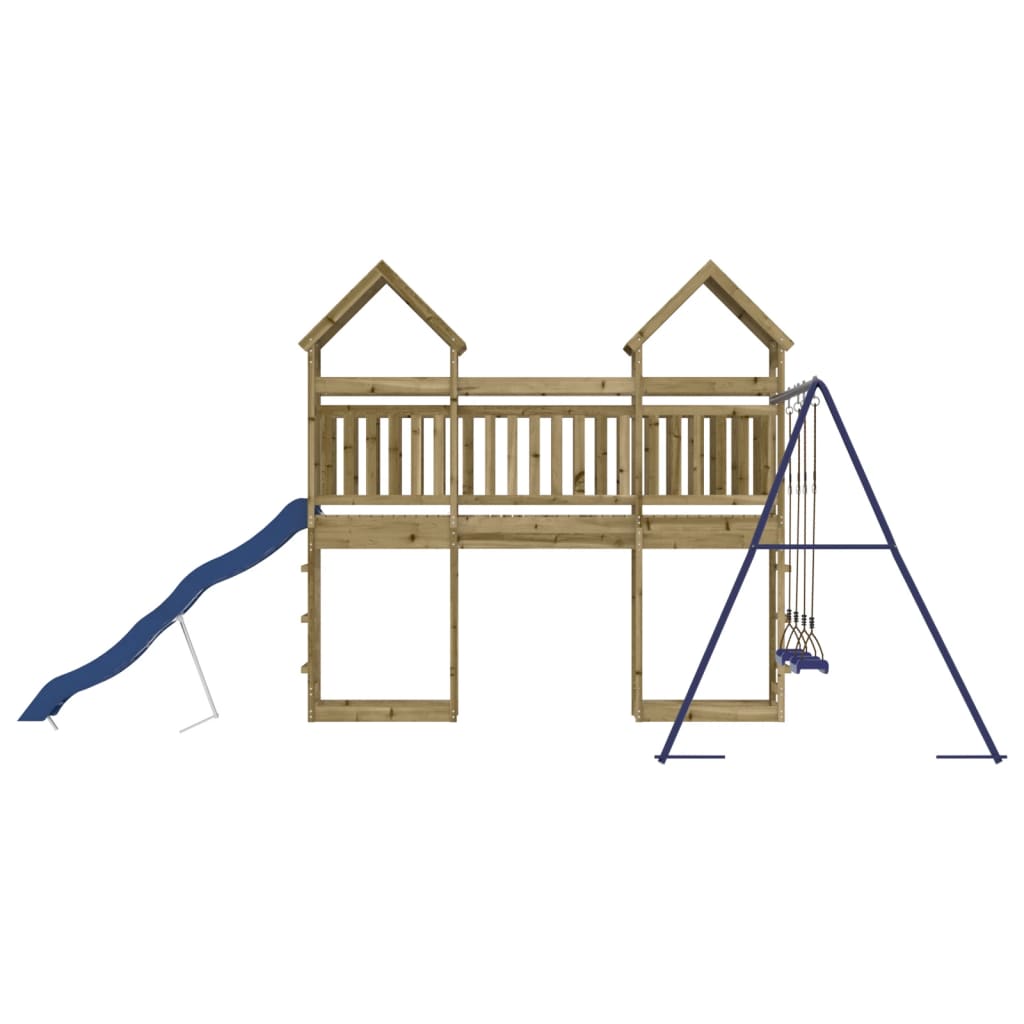 vidaXL Outdoor Playset Impregnated Wood Pine