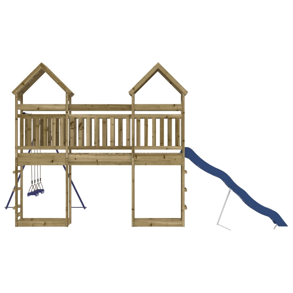 vidaXL Outdoor Playset Impregnated Wood Pine