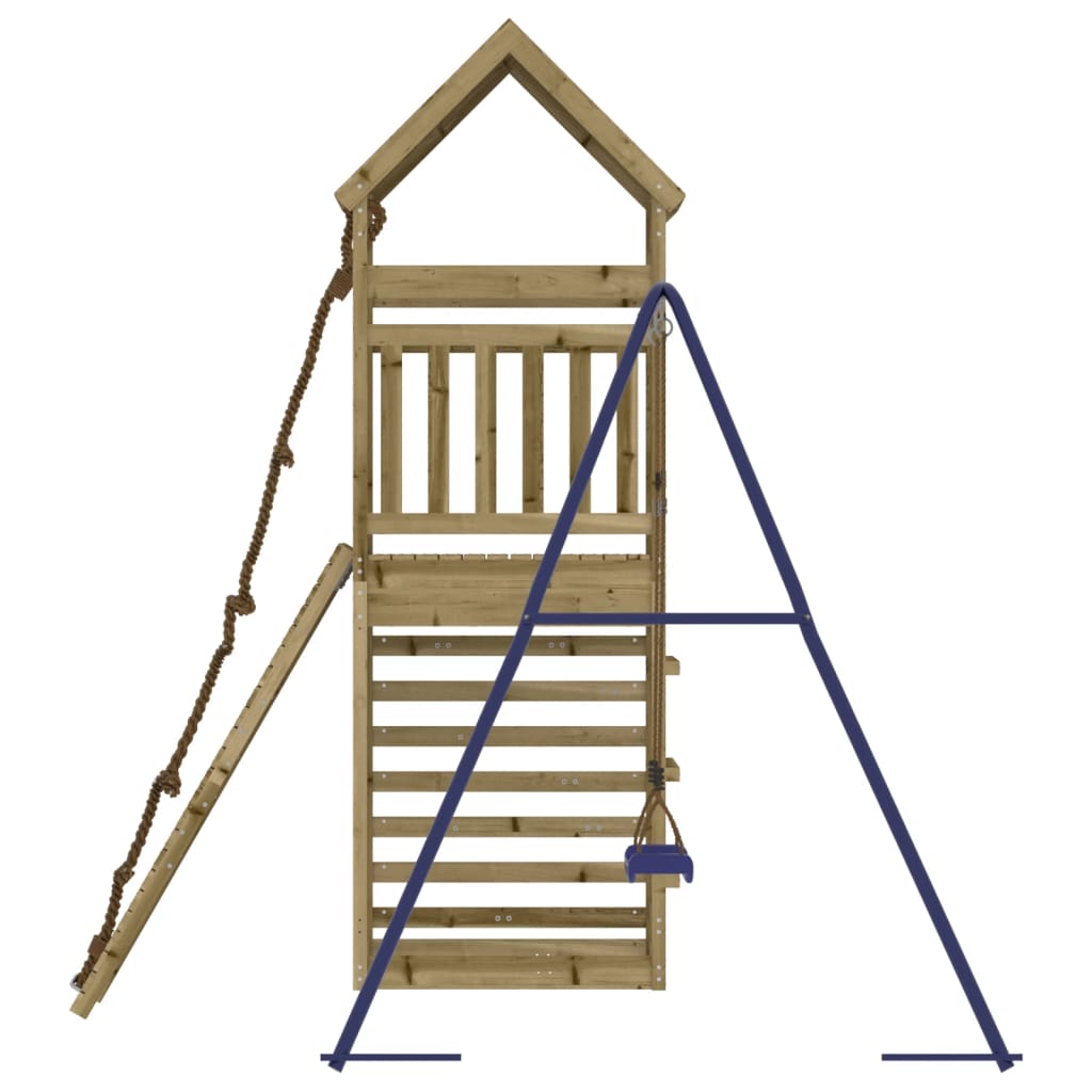 vidaXL Outdoor Playset Impregnated Wood Pine