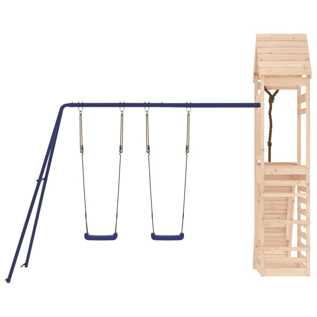 vidaXL Outdoor Playset Solid Wood Pine