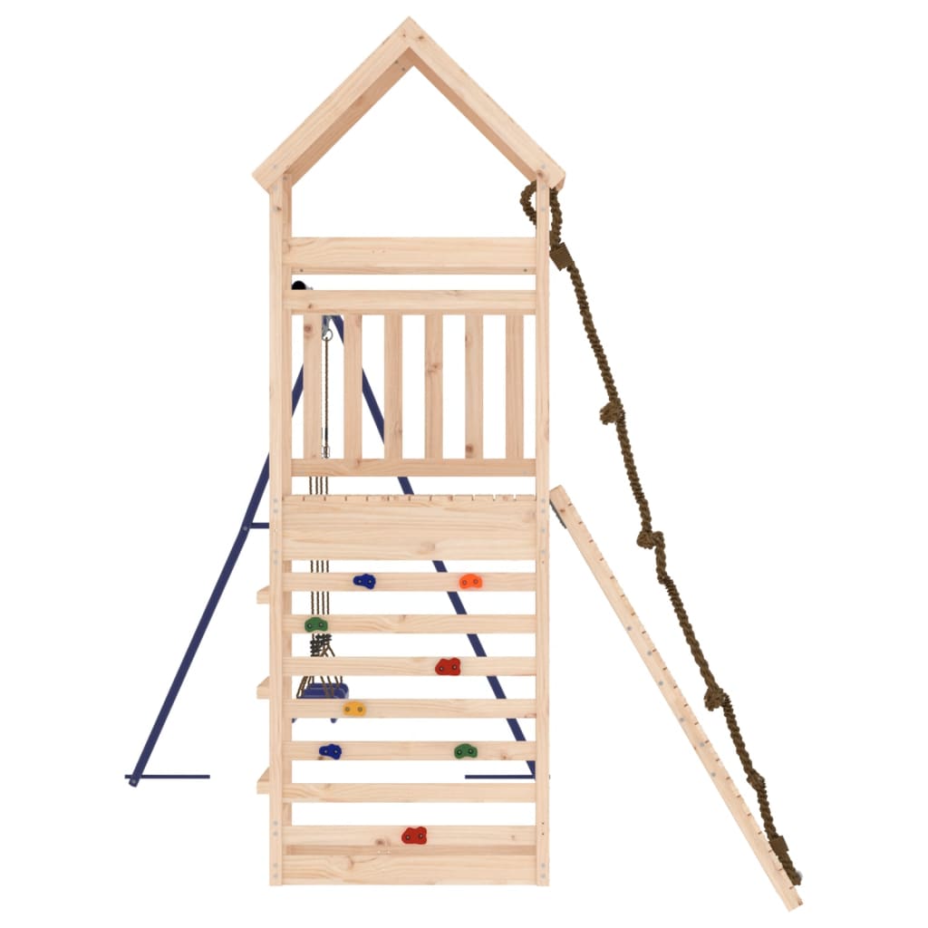 vidaXL Outdoor Playset Solid Wood Pine