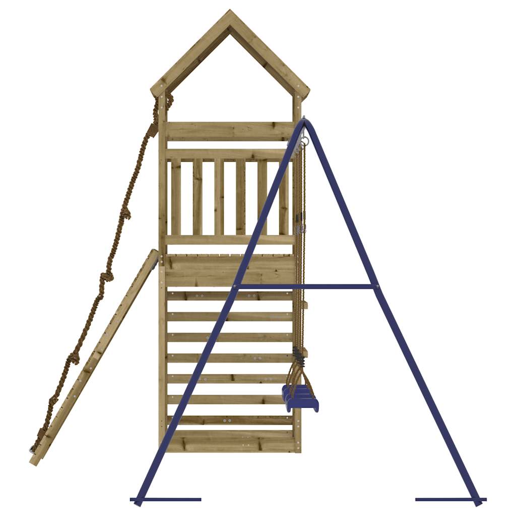 vidaXL Outdoor Playset Impregnated Wood Pine