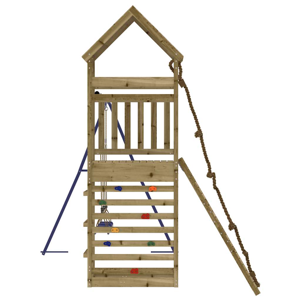 vidaXL Outdoor Playset Impregnated Wood Pine