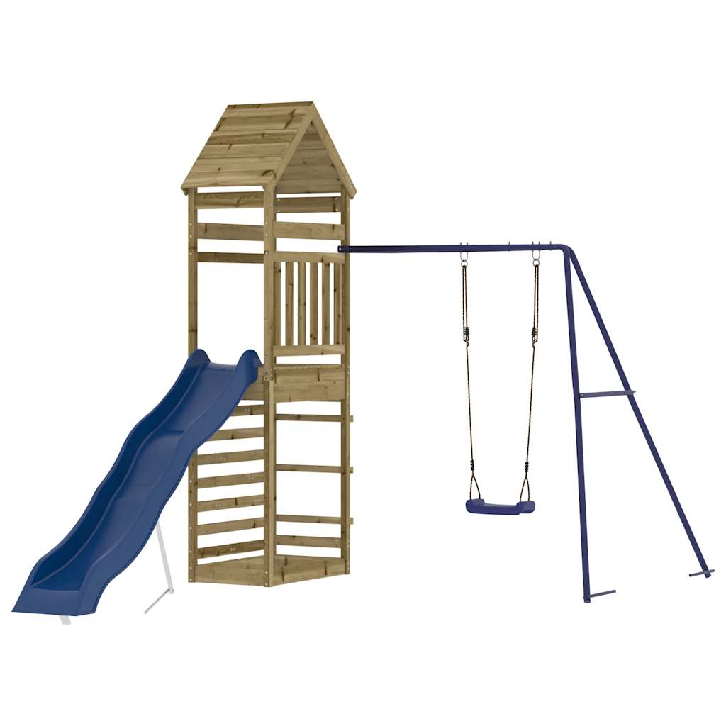 vidaXL Outdoor Playset Impregnated Wood Pine