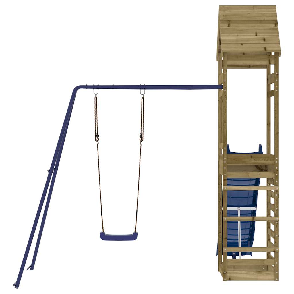 vidaXL Outdoor Playset Impregnated Wood Pine