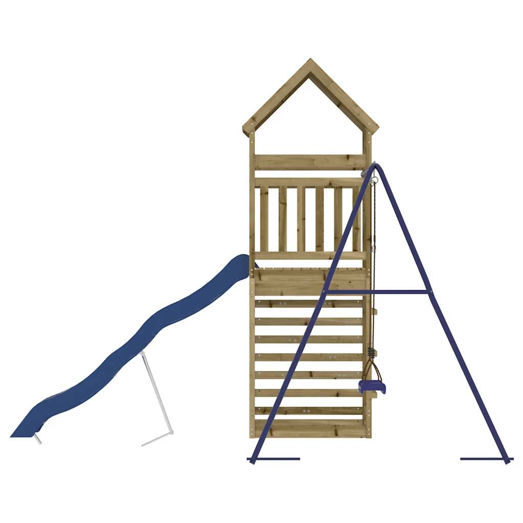 vidaXL Outdoor Playset Impregnated Wood Pine