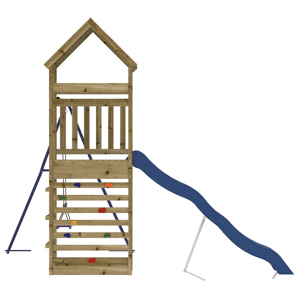 vidaXL Outdoor Playset Impregnated Wood Pine