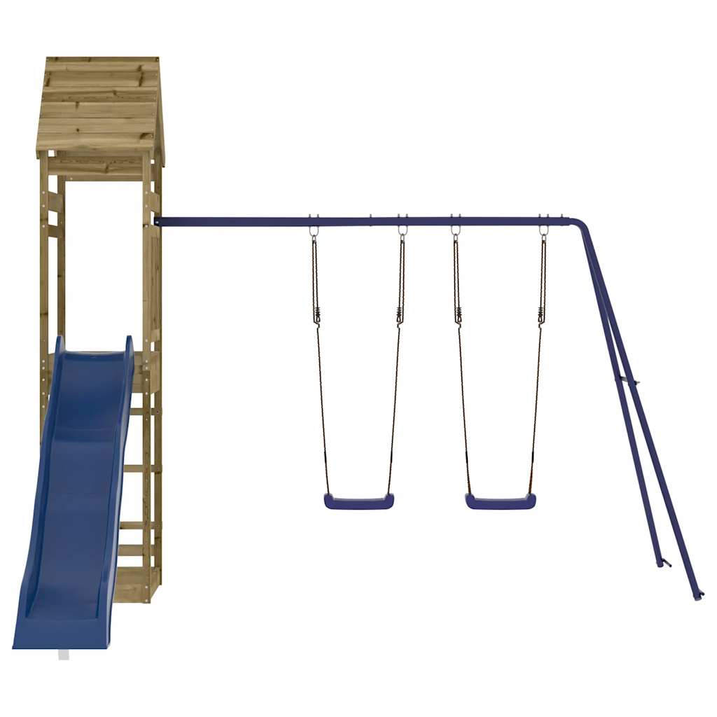 vidaXL Outdoor Playset Impregnated Wood Pine