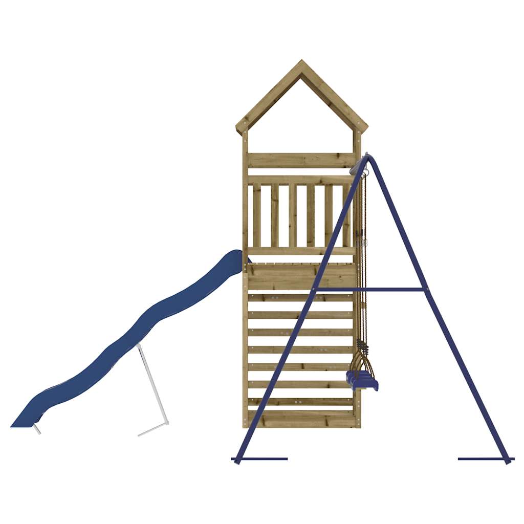 vidaXL Outdoor Playset Impregnated Wood Pine