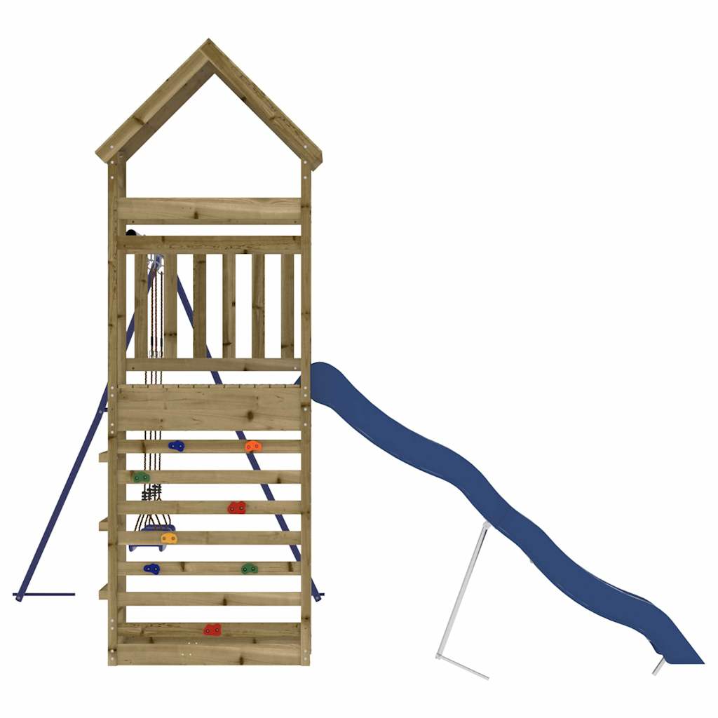 vidaXL Outdoor Playset Impregnated Wood Pine