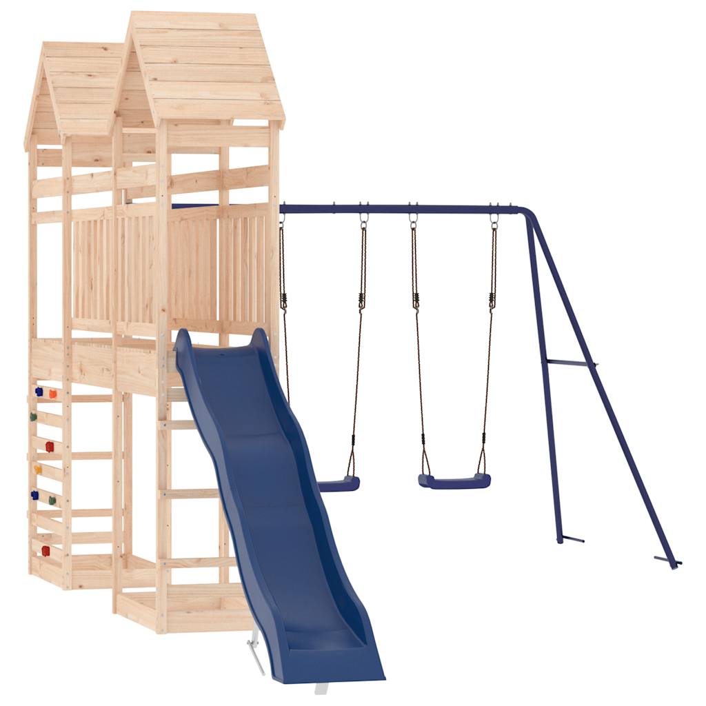 vidaXL Outdoor Playset Solid Wood Pine