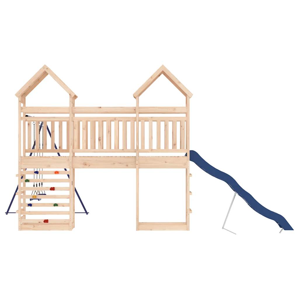 vidaXL Outdoor Playset Solid Wood Pine