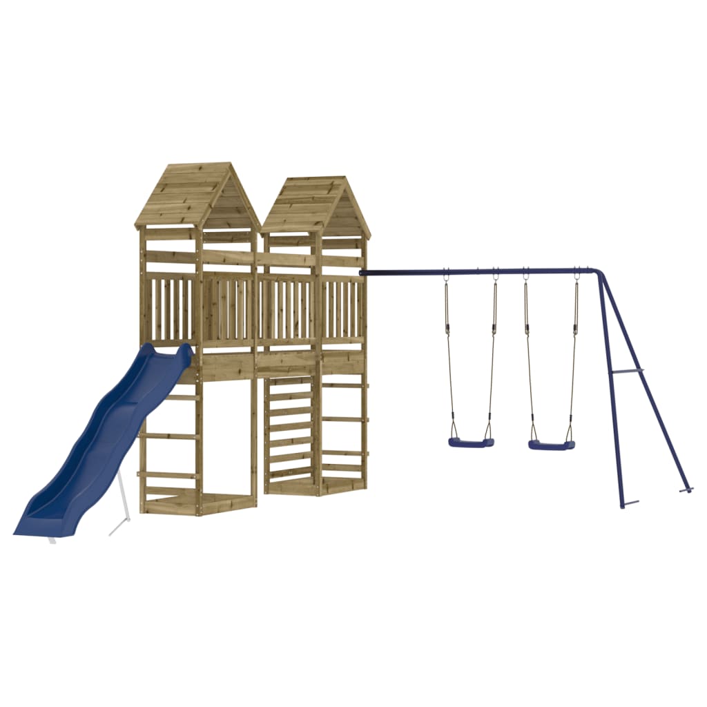 vidaXL Outdoor Playset Impregnated Wood Pine