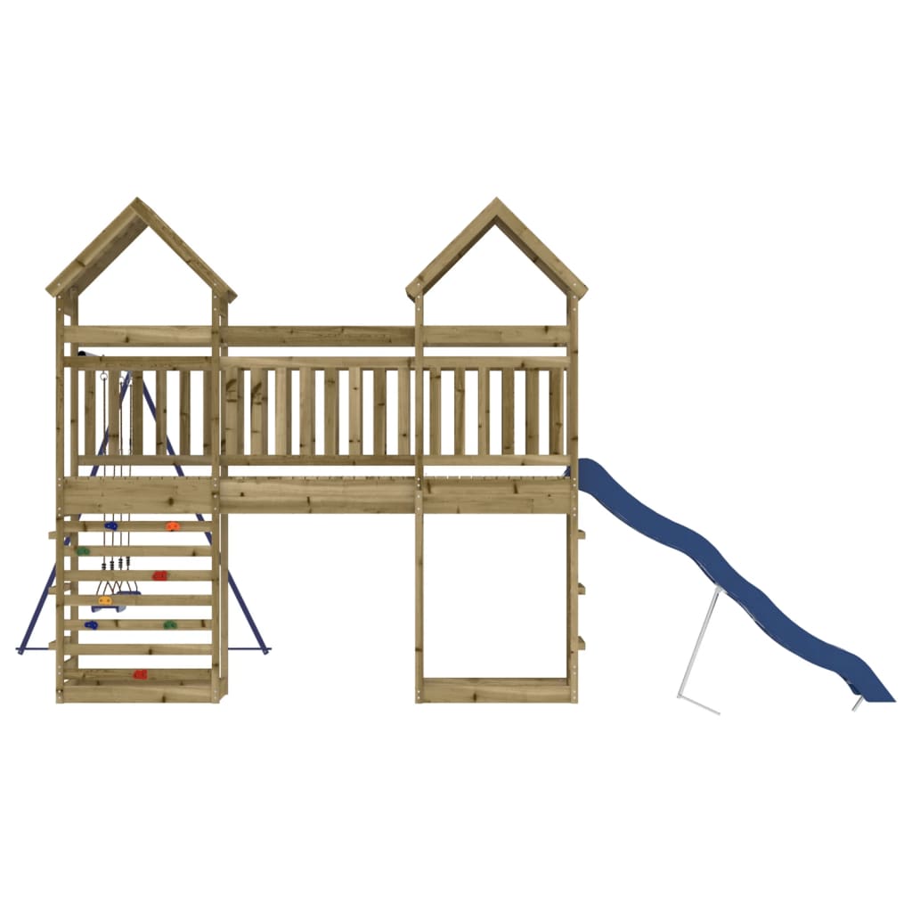 vidaXL Outdoor Playset Impregnated Wood Pine