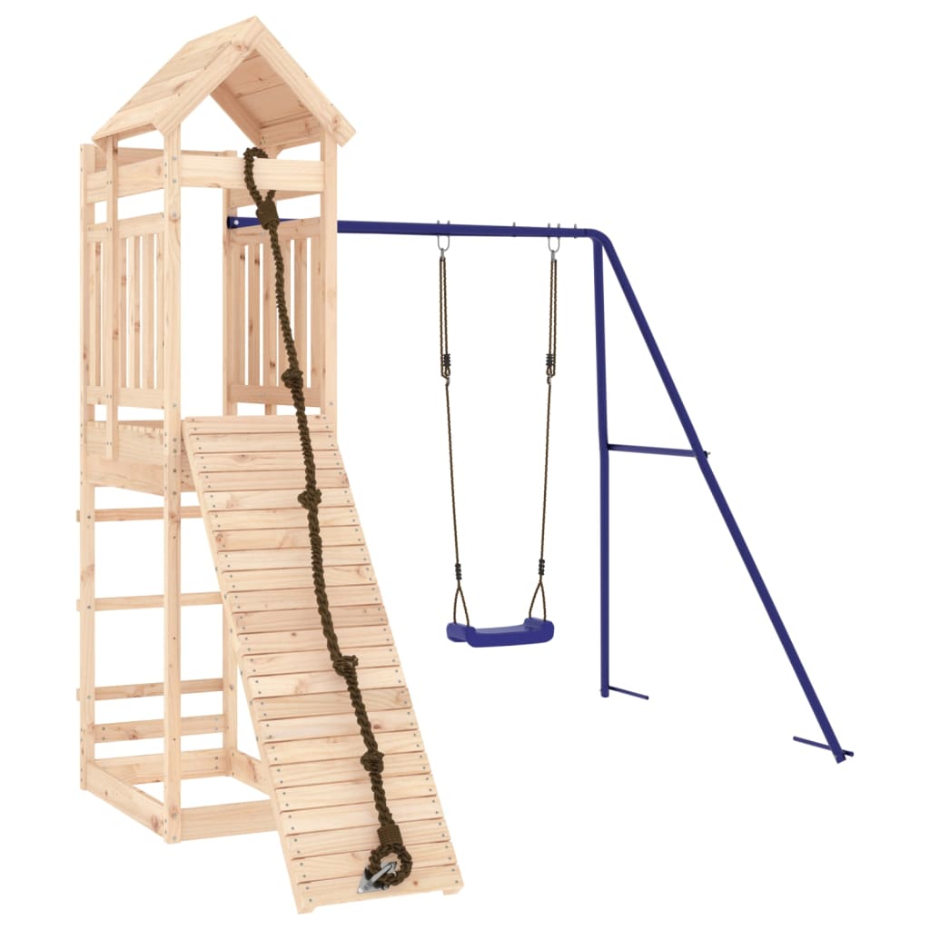 vidaXL Outdoor Playset Solid Wood Pine