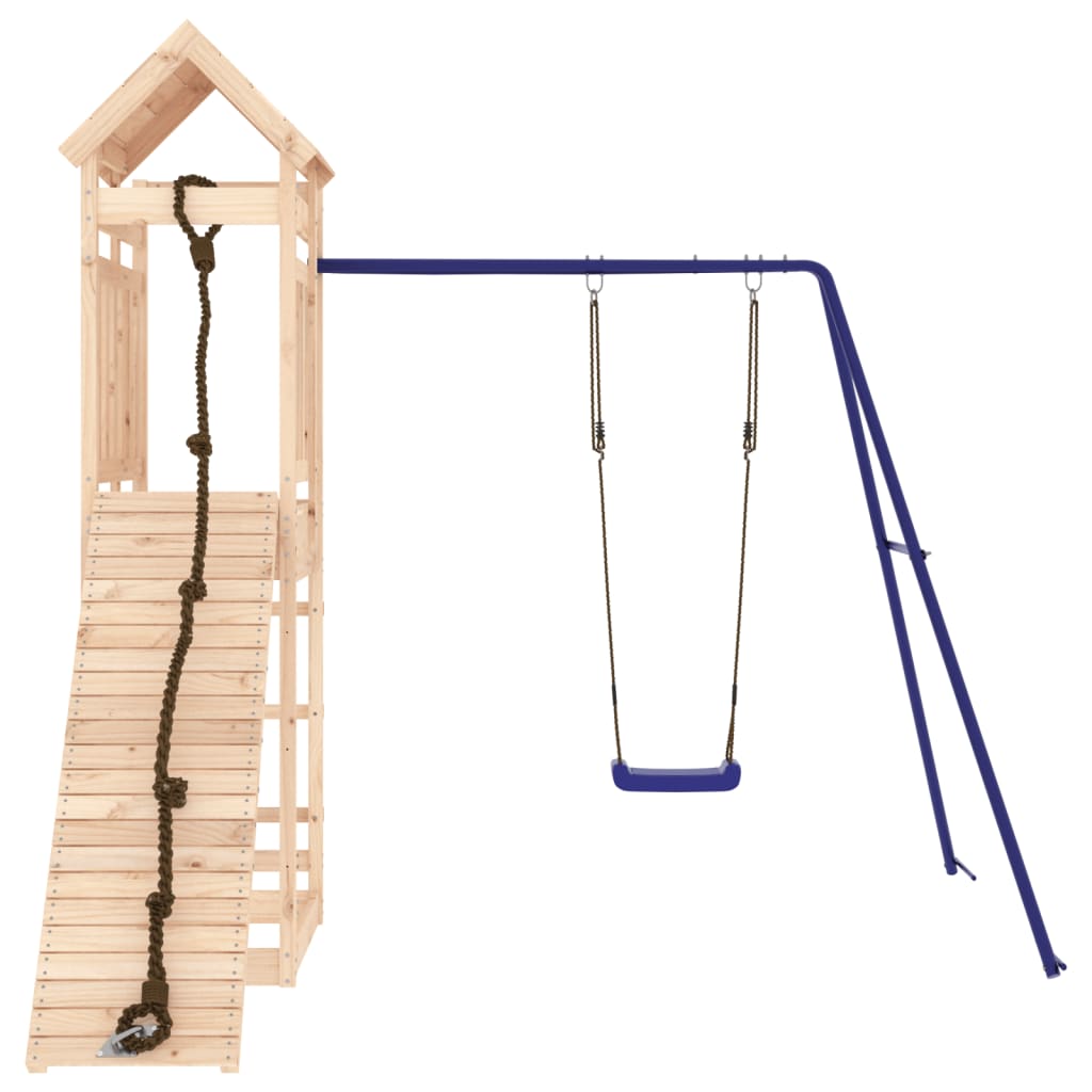 vidaXL Outdoor Playset Solid Wood Pine