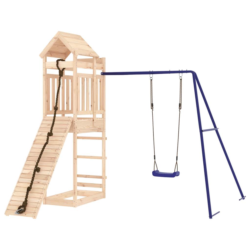 vidaXL Outdoor Playset Solid Wood Pine