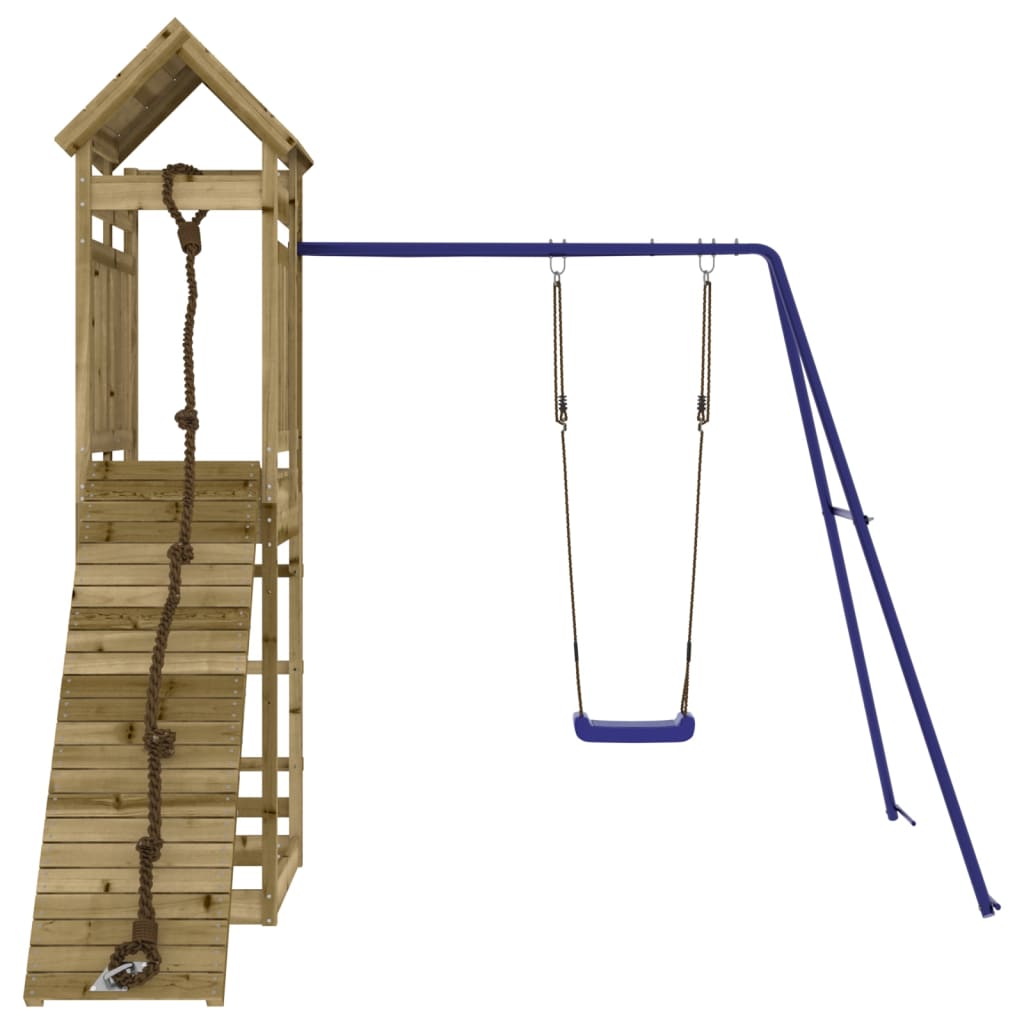 vidaXL Outdoor Playset Impregnated Wood Pine