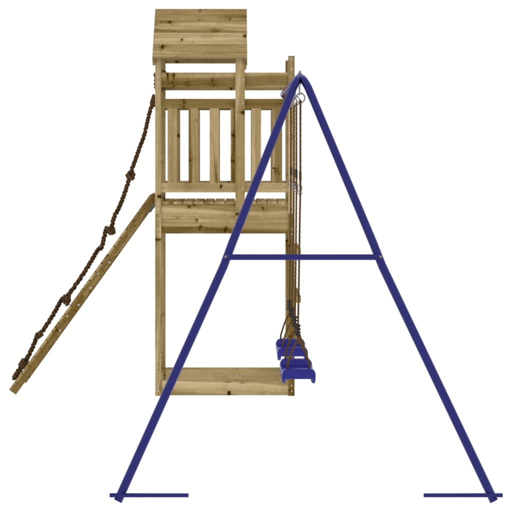 vidaXL Outdoor Playset Impregnated Wood Pine