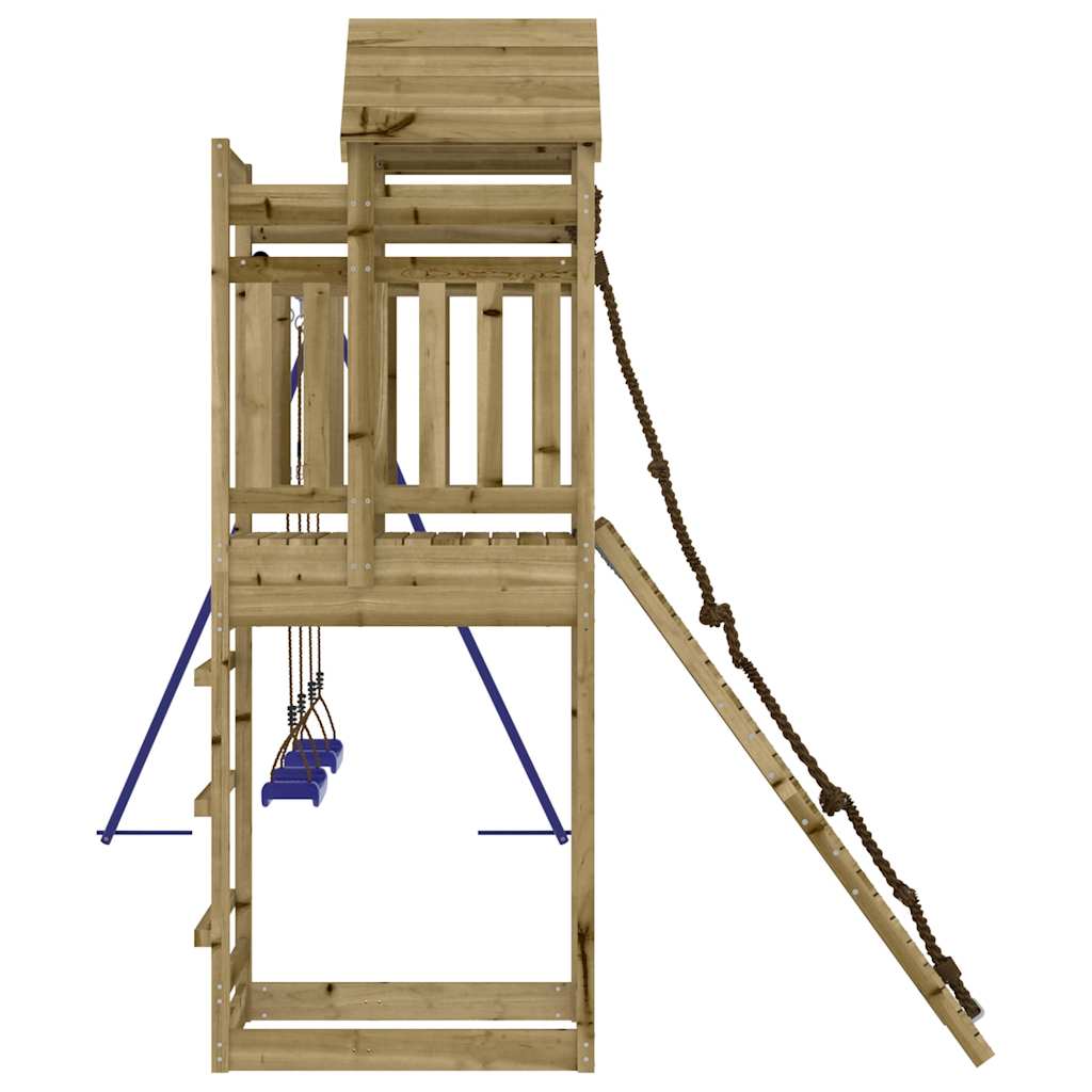 vidaXL Outdoor Playset Impregnated Wood Pine